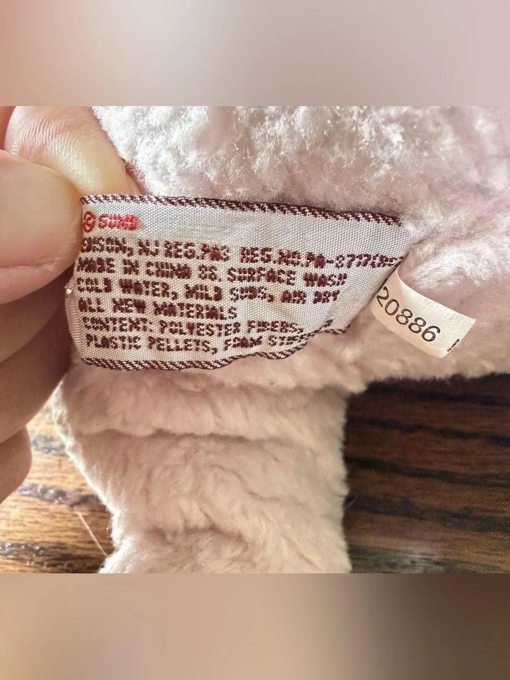 Gund hamlet pink